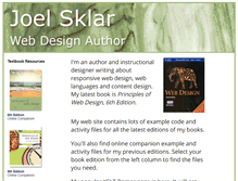 Tablet Screenshot of joelsklar.com